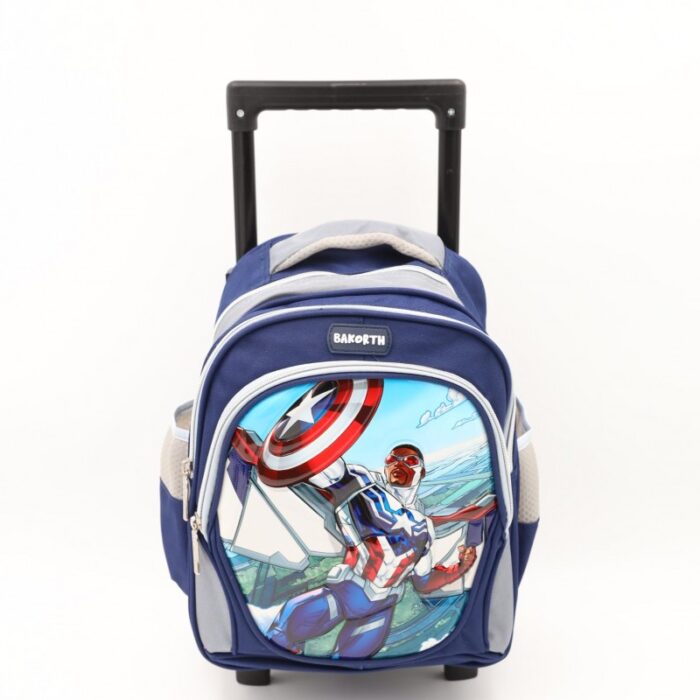 ⁦حقيبة مدرسية عجل حجم 14 انش⁩ - الصورة ⁦2⁩