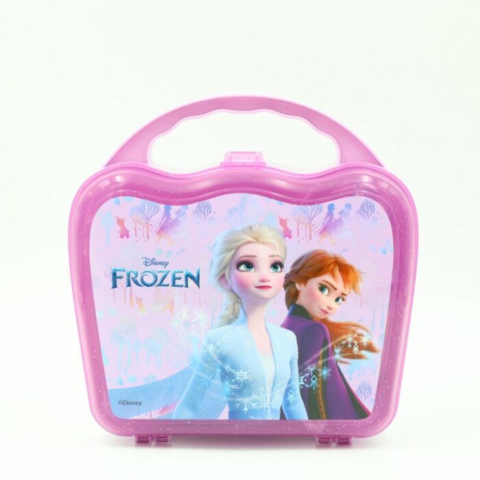 103388793_68a83f922175c صندوق لانش بوكس مع مطرة بتصميم فروزن مان لون أزرق - الصورة 1