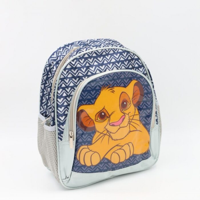 103388797_68a83f967f589 حقيبة مدرسية بتصميم سيمبا حجم 12 انش لون سكني وكحلي - الصورة 1