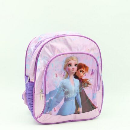 حقيبة مدرسية بتصميم فروزن حجم 12 انش لون بنفسجي