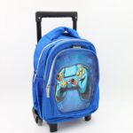 حقيبة مدرسية عجل حجم 12 انش لون أزرق