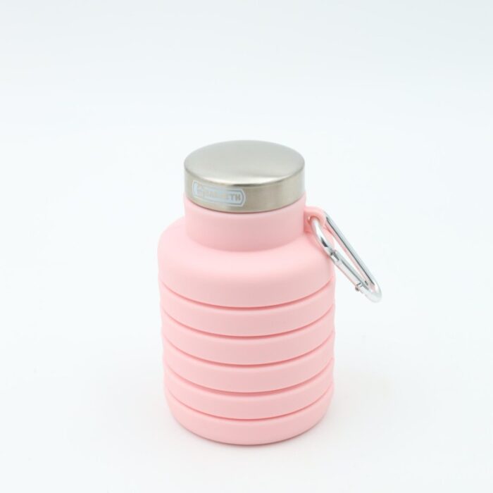 103388824_68a83fb800bc3 مطرة ماء سيلكون قابلة للتمدد لون زهري - الصورة 1