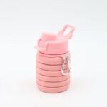 مطرة ماء سيلكون قابلة للتمدد لون زهري