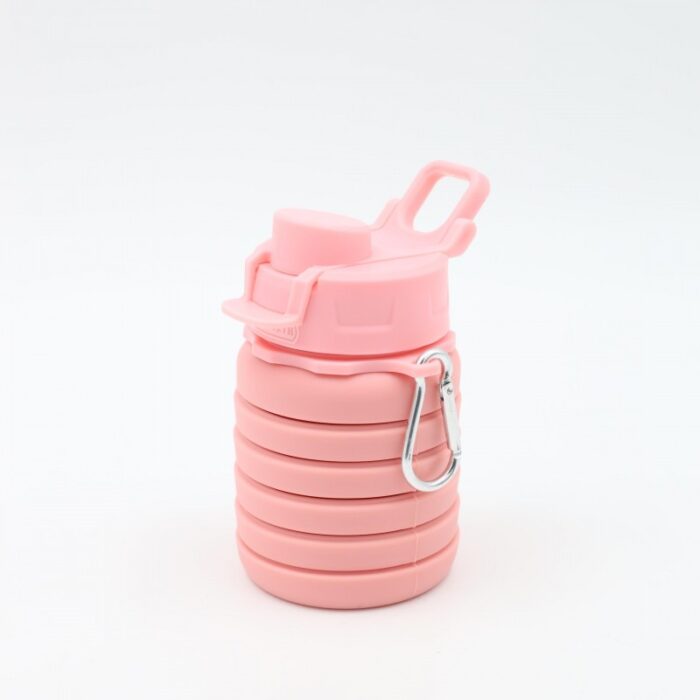 103388830_68a83fd19a229 مطرة ماء سيلكون قابلة للتمدد لون زهري - الصورة 1