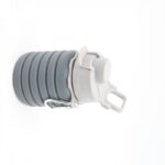 ⁦مطرة ماء سيلكون قابلة للتمدد لون رمادي⁩ - الصورة ⁦2⁩