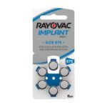 بطاريات القوقعة للسماعات رايوفاك - 675 (60 بطارية) 1.45 فولت RAYOVAC Implant Pro plus