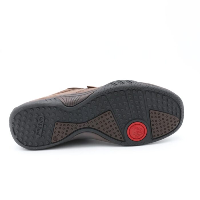 ⁦حذاء كاجوال جلد موديل 118/2N R من جولف اند هورس للرجال لون بني⁩ - الصورة ⁦7⁩