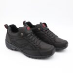 حذاء كاجوال جلد موديل 119/1N R من جولف اند هورس للرجال لون أسود