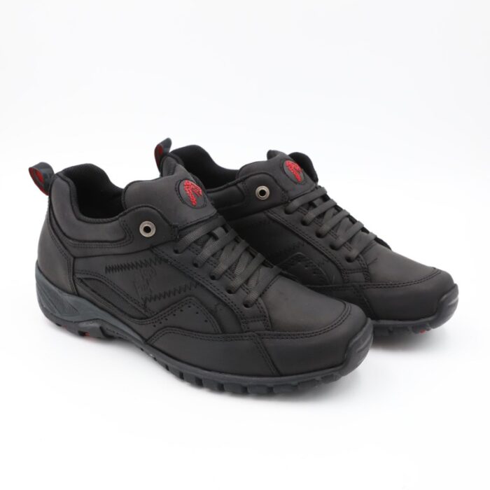 103388871_68acb858a7775 حذاء كاجوال جلد موديل 119/1N R من جولف اند هورس للرجال لون أسود - الصورة 1