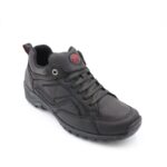 ⁦حذاء كاجوال جلد موديل 119/1N R من جولف اند هورس للرجال لون أسود⁩ - الصورة ⁦2⁩