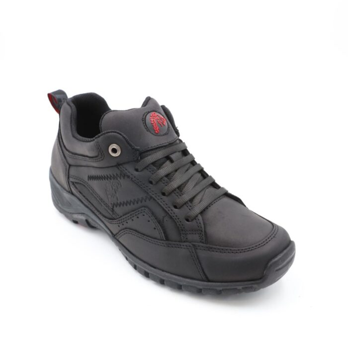 ⁦حذاء كاجوال جلد موديل 119/1N R من جولف اند هورس للرجال لون أسود⁩ - الصورة ⁦2⁩