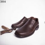 حذاء رسمي جلد موديل 2014/1 G R من جولف اند هورس للرجال لون بني محروق