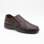 ⁦حذاء رسمي جلد موديل 2014/1 G R من جولف اند هورس للرجال لون بني محروق⁩ - الصورة ⁦3⁩