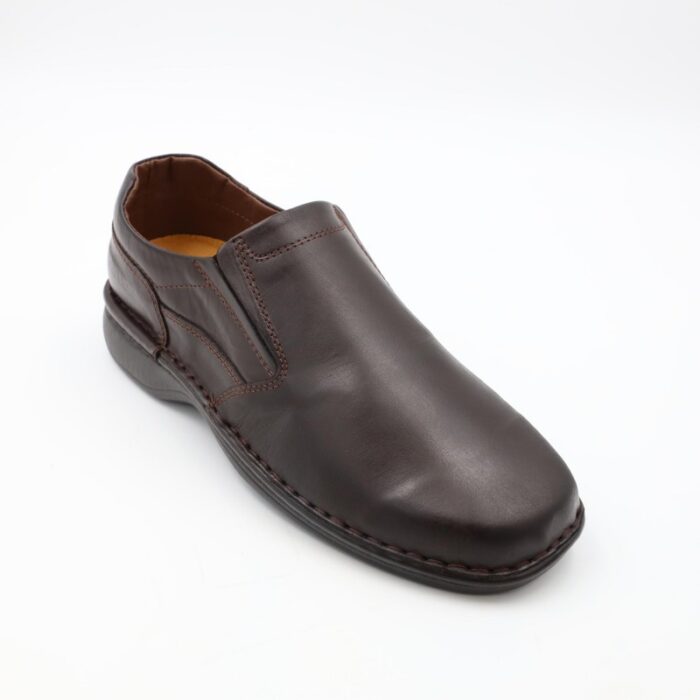 ⁦حذاء رسمي جلد موديل 2014/1 G R من جولف اند هورس للرجال لون بني محروق⁩ - الصورة ⁦8⁩