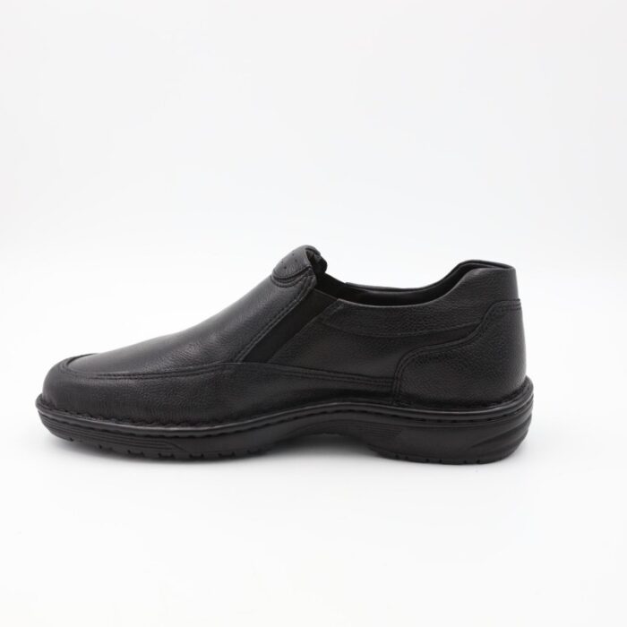 ⁦حذاء كاجوال جلد موديل 2021/1G M من جولف اند هورس للرجال لون أسود⁩ - الصورة ⁦5⁩