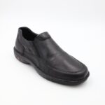 ⁦حذاء كاجوال جلد موديل 2021/1G M من جولف اند هورس للرجال لون أسود⁩ - الصورة ⁦7⁩