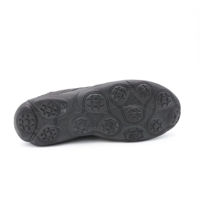 ⁦حذاء كاجوال جلد موديل 5556/1N R من جولف اند هورس للرجال لون أسود⁩ - الصورة ⁦6⁩