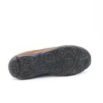 ⁦حذاء كاجوال جلد موديل5556/5N R من جولف اند هورس للرجال لون بني⁩ - الصورة ⁦5⁩