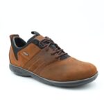 ⁦حذاء كاجوال جلد موديل5556/5N R من جولف اند هورس للرجال لون بني⁩ - الصورة ⁦7⁩