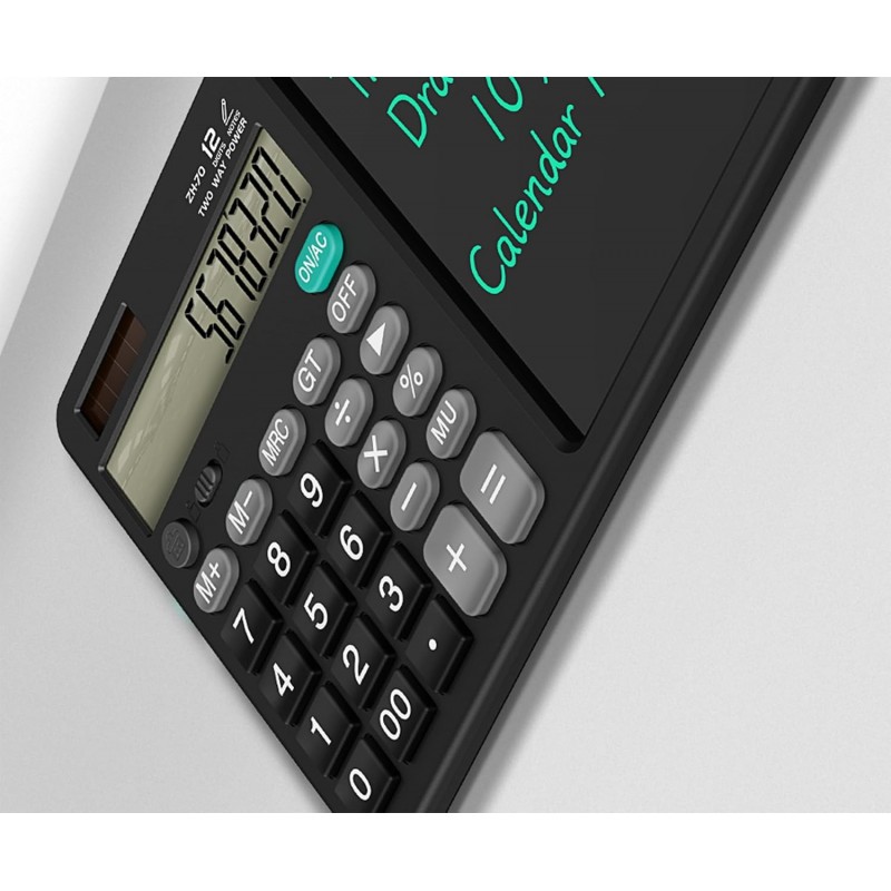 ⁦آلة حاسبة مع شاشة LCD للكتابة 7 انش وقلمين⁩ - الصورة ⁦1⁩