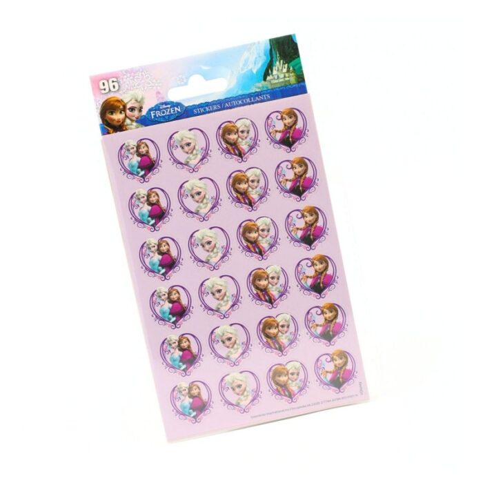 ⁦ستكرز دزني فروزن 4 ورقات⁩ - الصورة ⁦2⁩