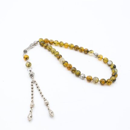 مسبحة عين التمساح 33 حبة