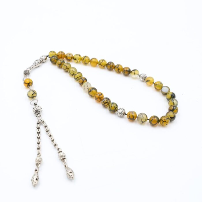 ⁦مسبحة عين التمساح 33 حبة⁩ - الصورة ⁦2⁩