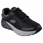 ⁦Skechers Men's Max Protect Sport - Balmer Shoes - حذاء سكيتشرز ماكس بروتيكت سبورت-بالمر للرجال لون أسود ورمادي⁩ - الصورة ⁦2⁩