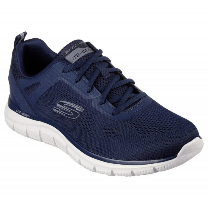 ⁦Skechers Men's Track – Broader Shoes - حذاء سكيتشرز تراك- برودر للرجال لون كحلي⁩ - الصورة ⁦2⁩