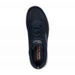 ⁦Skechers Men's Track – Broader Shoes - حذاء سكيتشرز تراك- برودر للرجال لون كحلي⁩ - الصورة ⁦3⁩