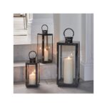 ⁦طقم 3 فوانيس فضي⁩ - الصورة ⁦4⁩