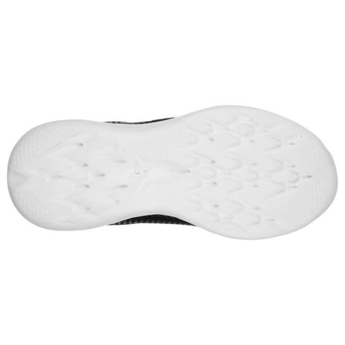 ⁦BOYS' GORUN 600 - ZEETON حذاء سكيتشرز لون اسود نعل ابيض⁩ - الصورة ⁦4⁩