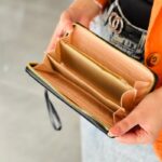 ⁦محفظة ستاتية - جزدان لون أسود⁩ - الصورة ⁦2⁩