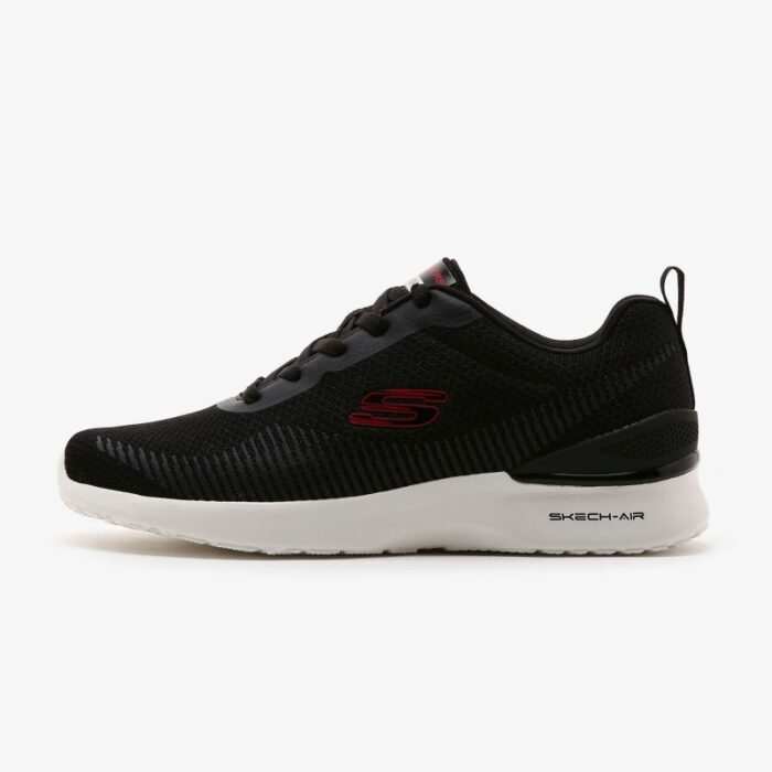 ⁦حذاء سكيتشرز سكيتش اير دياناميت بليتون للرجال لون أسود ونعل أبيض- Skechers Men's Skech-Air Dynamight - Bliton Shoes⁩ - الصورة ⁦3⁩