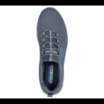 ⁦حذاء سكيتشرز سوميتس - تالو للرجال لون رمادي ونعل أبيض- Skechers Men's Summits - Tallo Shoes⁩ - الصورة ⁦3⁩