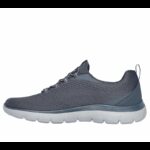 ⁦حذاء سكيتشرز سوميتس - تالو للرجال لون رمادي ونعل أبيض- Skechers Men's Summits - Tallo Shoes⁩ - الصورة ⁦5⁩