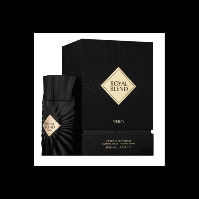 ⁦Royal Blend Nero by French Avenue ( Fragrance World ) for Unisix 100 ml - عطر رويال بليند من فرينش أفينيو للجنسين 100 مل⁩ - الصورة ⁦4⁩