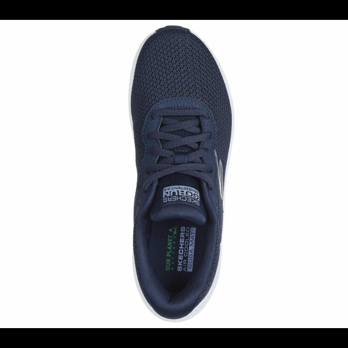 ⁦Skechers Women's GO RUN Consistent 2.0 - Engaged Shoes - حذاء سكيتشرز جو رن كونيستينت 2.0 للنساء لون كحلي ونعل أبيض⁩ - الصورة ⁦3⁩