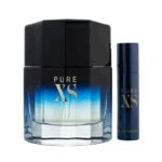 ⁦Pure XS Gift Set By Paco Rabanne For Men - طقم بيور اكس اس للرجال من باكو رابان (عطر 100 مل، ميدالية، 10 مل عطر سفر)⁩ - الصورة ⁦2⁩