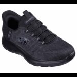 Skechers Men's Slip-ins: Summits - Key Pace Shoes - حذاء سكيتشرز سليب انس: سميتس - كيه بيس للرجال لون أسود