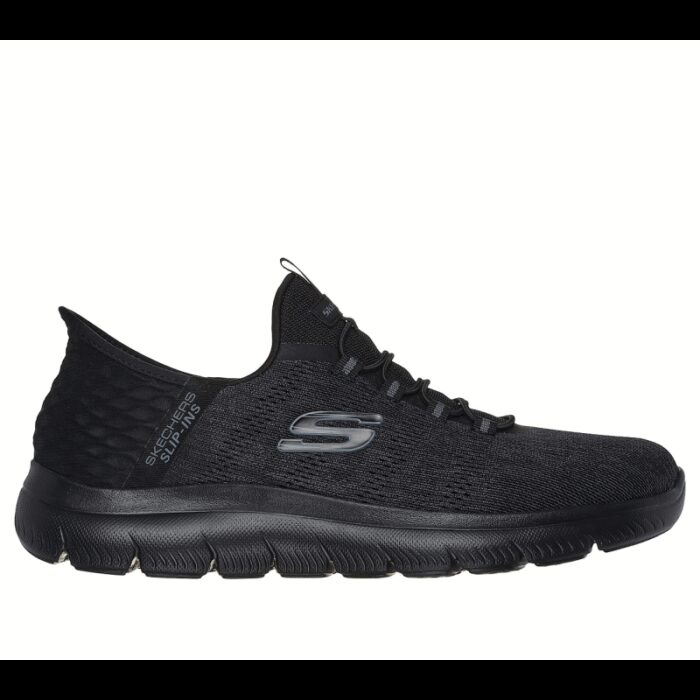 ⁦Skechers Men's Slip-ins: Summits - Key Pace Shoes - حذاء سكيتشرز سليب انس: سميتس - كيه بيس للرجال لون أسود⁩ - الصورة ⁦2⁩