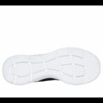 ⁦Skechers Women's Skech-Air Dynamight 2.0 - New Heights Shoes - حذاء سكيتشرز سكيتش اير ديناميت 2.0 للنساء لون أسود ونعل ابيض⁩ - الصورة ⁦4⁩