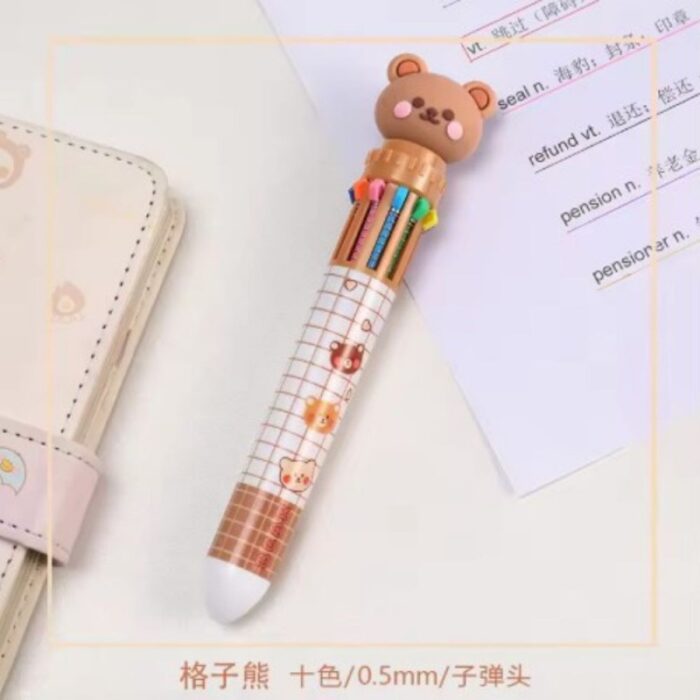 ⁦قلم دبدوب 10 ألوان⁩ - الصورة ⁦2⁩