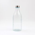 قارورة زجاج مع غطاء حجم 1 لتر