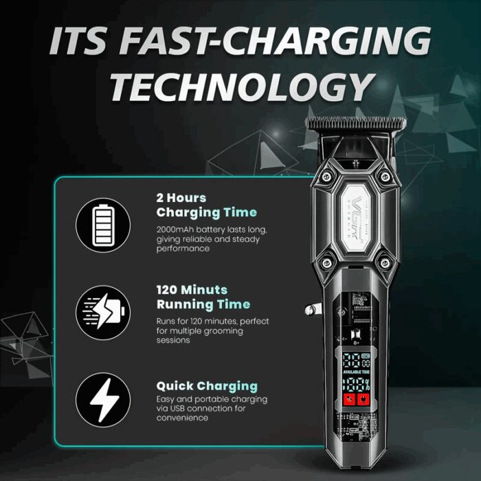 ⁦VGR V-900 Professional Cord/Cordless Hair Trimmer⁩ - الصورة ⁦5⁩