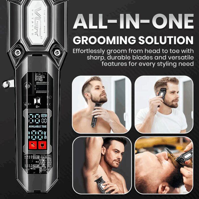 ⁦VGR V-900 Professional Cord/Cordless Hair Trimmer⁩ - الصورة ⁦6⁩