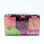 ⁦طقم داخلي بناتي كوول مجرود بريف (3 قطع) بثلاث ألوان⁩ - الصورة ⁦2⁩