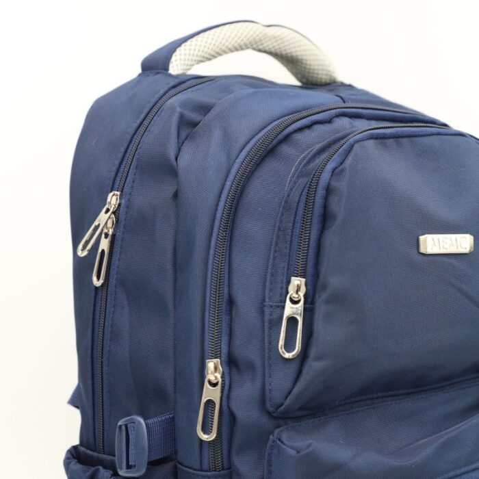 ⁦شنطة مدرسية للثانوية 45*35 سم لون كحلي⁩ - الصورة ⁦3⁩