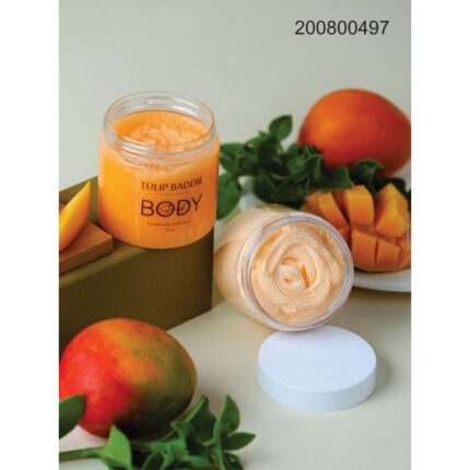 بكج العناية بالجسم مقشر جسم ومرطب للجسم نكهه منجا حجم 8OZ