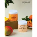 ⁦بكج العناية بالجسم مقشر جسم ومرطب للجسم نكهه منجا حجم 8OZ⁩ - الصورة ⁦2⁩